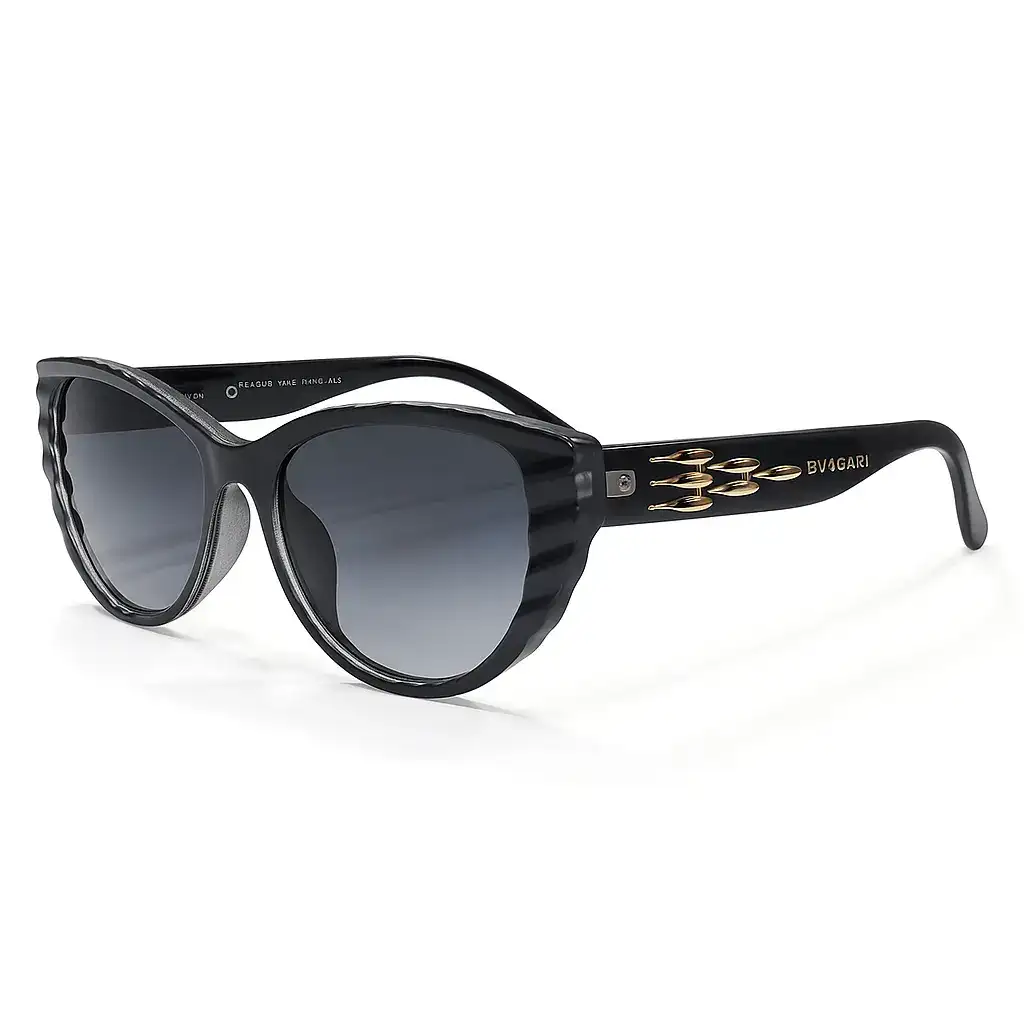 Bvlgari Ladies Sunglass – Bold Cat Eye Design
